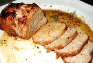 roasted pork tenderloin image