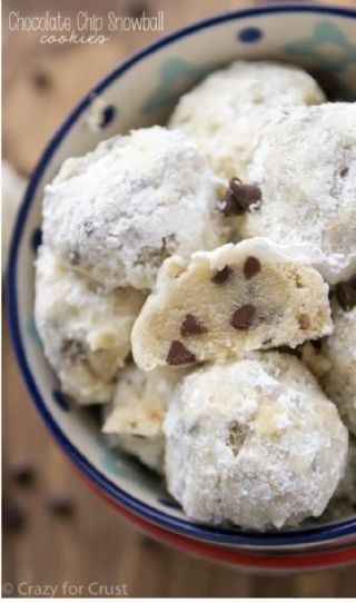 Chocolate Chip Snowball Cookies image