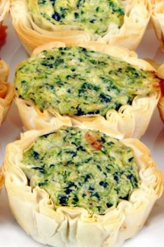 EB Spinach, Brie & Bacon Mini Quiche image