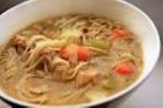 Sopa de Pollo con Fideos (Spanish Chicken Noodle Soup) image