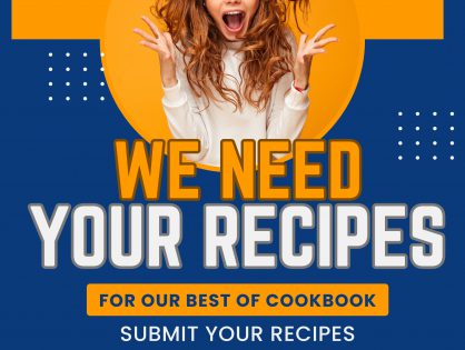 Get Your Recipes in The Best of the Family Cookbook Project Cookbook!