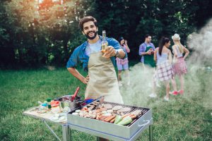 Master Griller cooking from his BBQ Cookbook